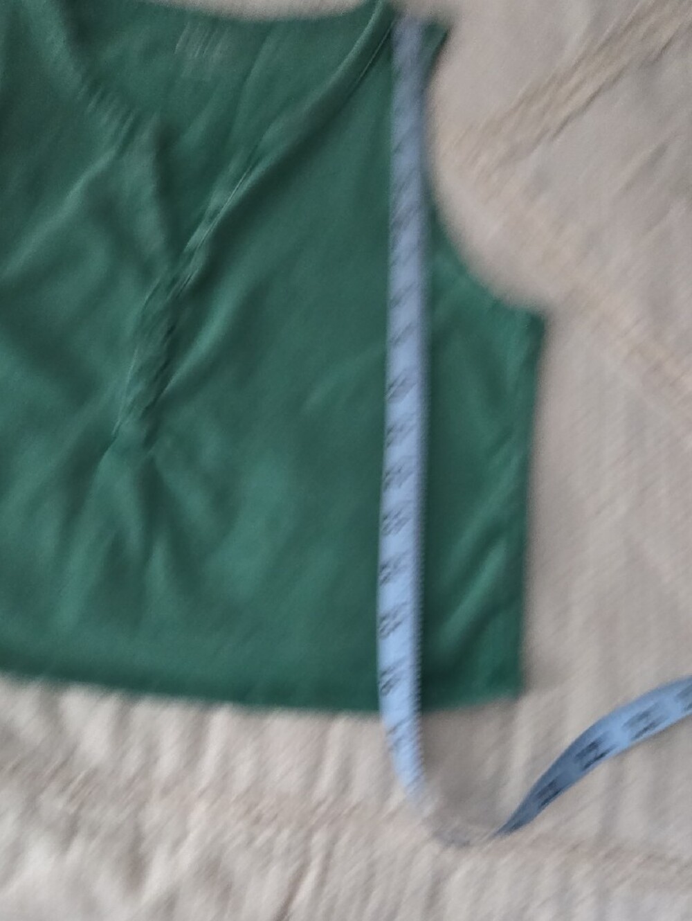 Green Button-Front Tank Top - Picture 5 of 7